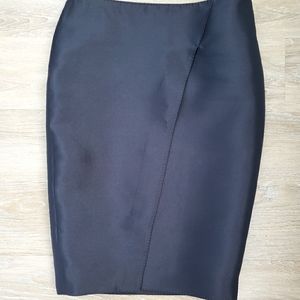 Leon Max Studio Bias Cut Pencil Skirt